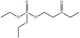 disulfoton-oxon-sulfoxide Structural