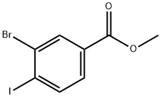 3-BROMO-4-IODOBENZOIC ACID METHYL ESTER Structural