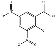 2-Chloro-3,5-dinitrobenzoic acid Structural