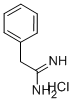 2-PHENYLETHANIMIDAMIDE HYDROCHLORIDE Structural