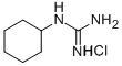 cyclohexylguanidine monohydrochloride Structural