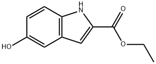 Ethyl 5-hydroxyindole-2-carboxylate Structural