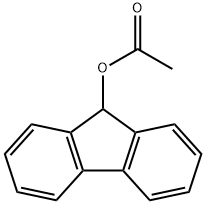 9-FLUORENYL ACETATE Structural