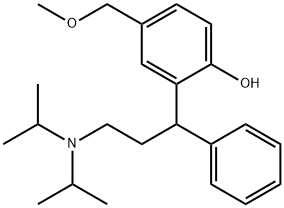 Phenol, 2-[3-[bis(1-Methylethyl)aMino]-1-phenylpropyl]-4-(MethoxyMethyl)- Structural