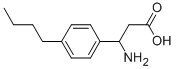 3-AMINO-3-(4-BUTYLPHENYL)-PROPIONIC ACID Structural