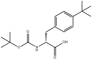 BOC-D-4-TERT-BUTYL-PHE Structural