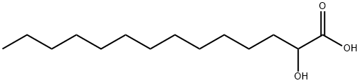 2-HydroxyMyristic Acid Structural