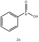 zinc bis[phenylphosphinate]  Structural