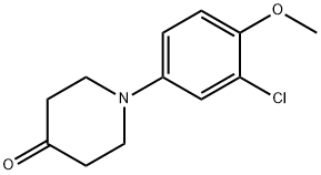 1-(3-CHLORO-4-METHOXYPHENYL)-4-PIPERIDONE