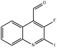 3-FLUORO-2-IODO-QUINOLINE-4-CARBALDEHYDE