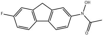 7-FLUORO-N-HYDROXY-N-2-ACETYLAMINOFLUORENE Structural