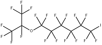 1-IODO-6-(HEPTAFLUOROISOPROPOXY)PERFLUOROHEXANE Structural