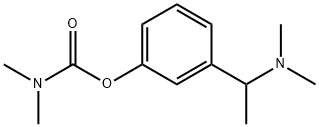 (R,S)-3-[1-(Dimethylamino)ethyl]phenyl dimethylcarbamate Structural