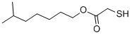 ISOOCTYL THIOGLYCOLATE Structural