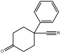 4-CYANO-4-PHENYLCYCLOHEXANONE Structural