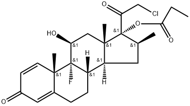 Clobetasol propionate Structural Picture