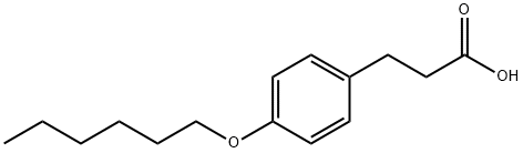 3-[p-(hexyloxy)phenyl]propionic acid