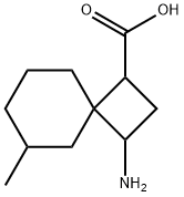 Spiro[3.5]nonane-1-carboxylic acid, 3-amino-6-methyl- (9CI) Structural