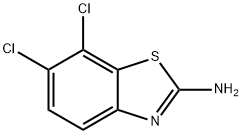 2-AMINO-5,6-DICHLOROBENZOTHIAZOLE Structural