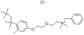 METHYL BENZETHONIUM CHLORIDE Structural