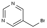 Pyrimidine, 5-(bromomethyl)- (8CI,9CI) Structural
