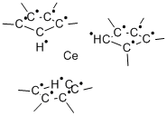 TRIS(TETRAMETHYLCYCLOPENTADIENYL)CERIUM Structural