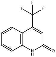 2-Hydroxy-4-(trifluoromethyl)quinoline Structural