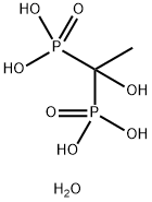 Etidronic acid monohydrate Structural