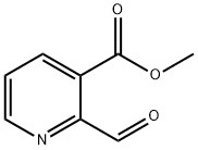 Methyl 2-formylnicotinate Structural