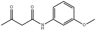 M-ACETOACETANISIDIDE Structural