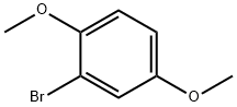 1-Bromo-2,5-dimethoxybenzene Structural