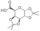 1,2,3,4-DI-O-ISOPROPYLIDENE-ALPHA-D-GALACTURONIC ACID Structural