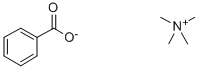 TETRAMETHYLAMMONIUM BENZOATE Structural