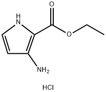 3-Amino-2-ethoxycarbonylpyrrole hydrochloride Structural