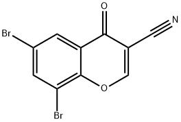 3-CYANO-6,8-DIBROMOCHROMONE