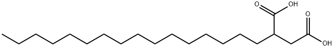 hexadecylsuccinic acid Structural
