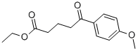 Ethyl 5-(4-methoxyphenyl)-5-oxopentanoate Structural