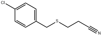 3-[(4-CHLOROBENZYL)THIO]PROPANENITRILE