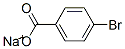 sodium 4-bromobenzoate Structural