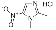 1,2-dimethyl-5-nitro-1H-imidazole monohydrochloride Structural