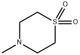 4-METHYLTHIOMORPHOLINE 1,1-DIOXIDE Structural