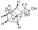 2,2-DIFLUORO-2-(5-OXAHEXACYCLO[5.4.1.0(2,6).0(3,10).0(4,8).0(9,12)]DODEC-4-YL)ACETIC ACID Structural