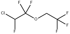 1,1,2-TRIFLUORO-2-CHLOROETHYL 2,2,2-TRIFLUOROETHYL ETHER Structural