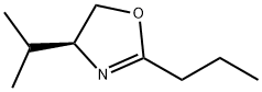 Oxazole, 4,5-dihydro-4-(1-methylethyl)-2-propyl-, (4S)- (9CI) Structural