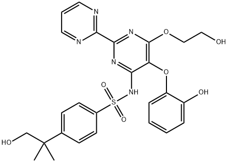 HYDROXY DESMETHYL BOSENTAN Structural