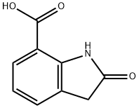 2-OXO-INDOLINE-7-CARBOXYLIC ACID Structural