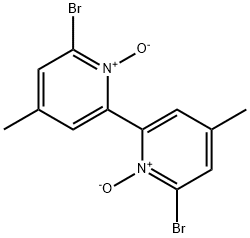 6,6'-DIBROMO-4,4'-DIMETHYL-2,2'-BIPYRIDINE-1,1'-DI-OXIDE Structural