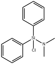 N,N-DIMETHYLAMINOCHLORODIPHENYLSILANE Structural