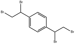 1,4-BIS(1,2-DIBROMOETHYL)BENZENE Structural