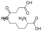 succinic acid, compound with L-lysine (1:1) Structural